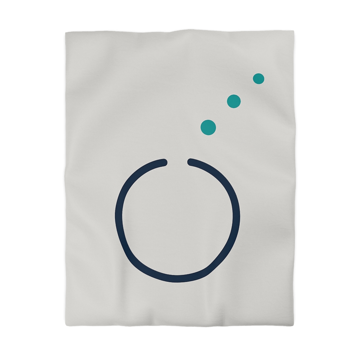 Split Ring And Ascending Dots warm winter duvets