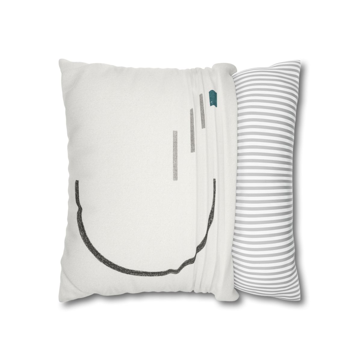 Split Ring And Stepped Line personalized pillow covers
