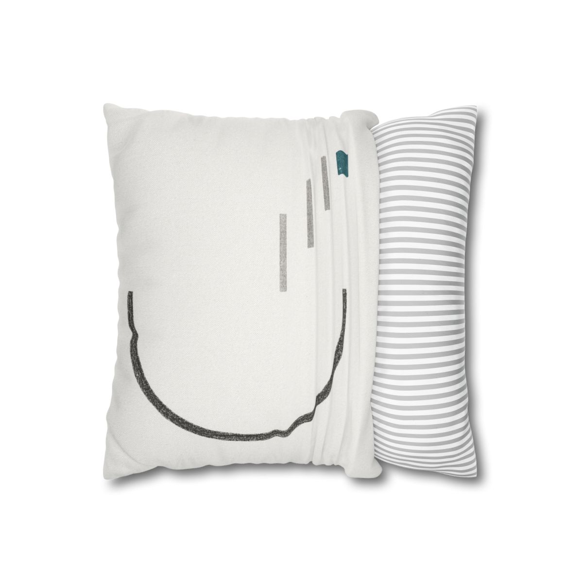 Split Ring And Stepped Line personalized pillow covers