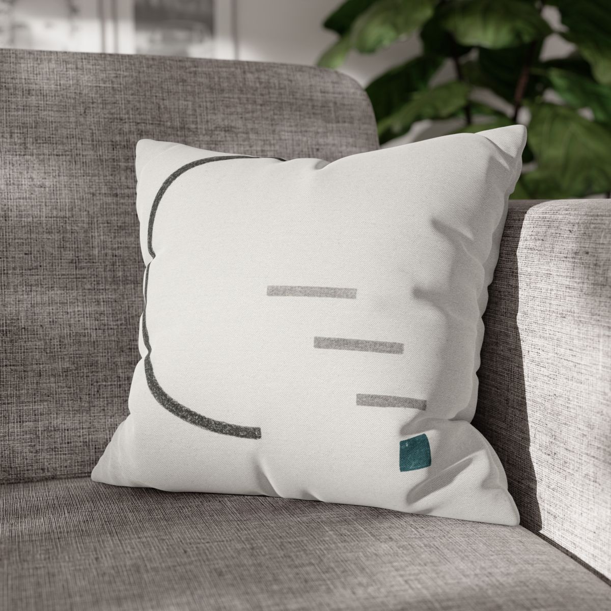 Split Ring And Stepped Line personalized pillow covers