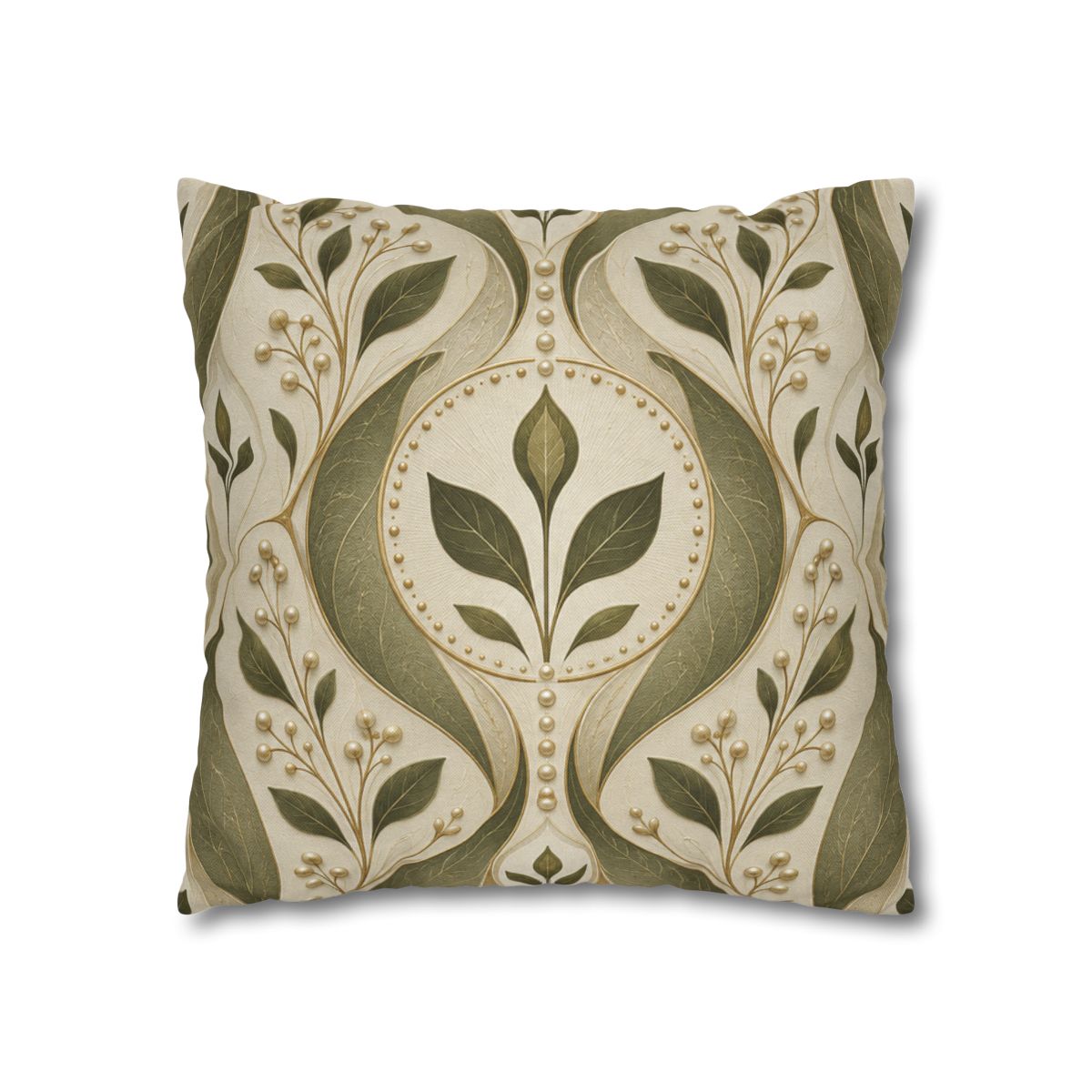 Sprout Aperture Damask stylish decorative pillowcases [AI-1698c3a7-927435120e4d]
