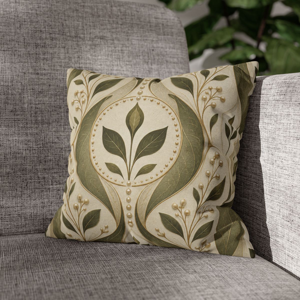 Sprout Aperture Damask stylish decorative pillowcases [AI-1698c3a7-60b75574e0e4]