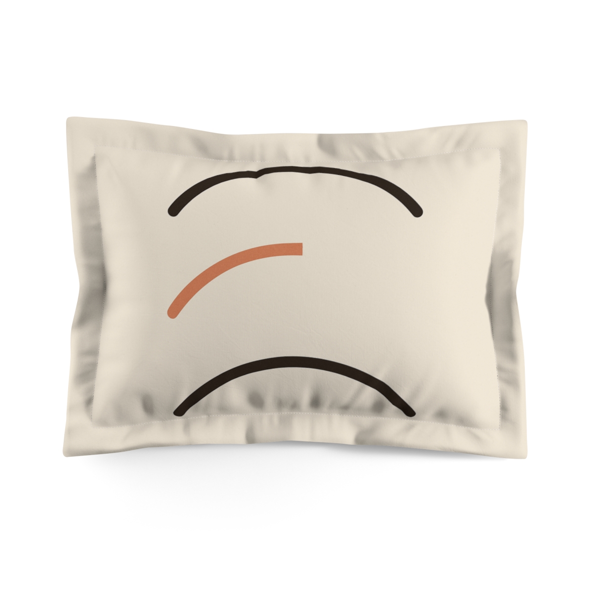 Stacked Arcs With Open Gap stylish throw pillows