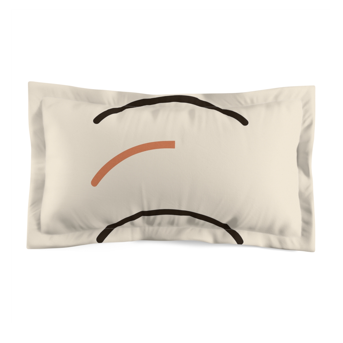 Stacked Arcs With Open Gap stylish throw pillows
