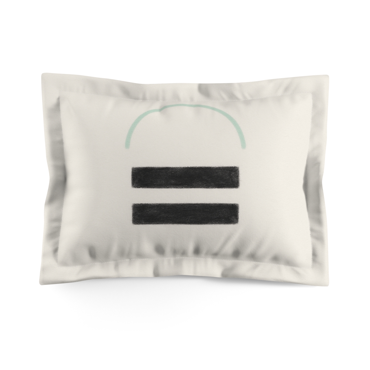 Stacked Bars Under Open Arc comfortable bed pillows