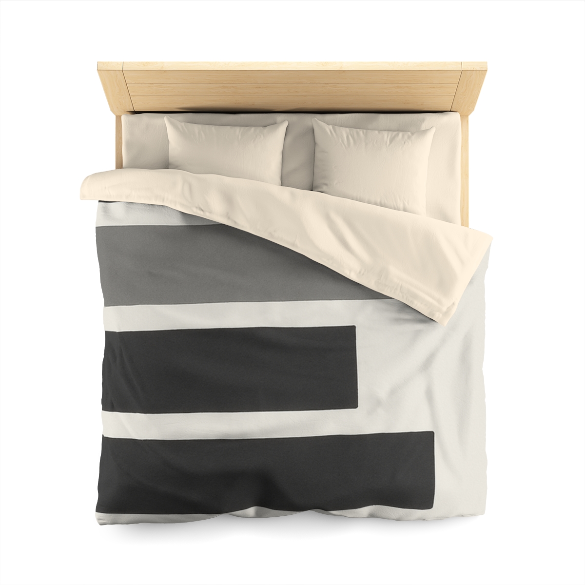 Stacked Bars With Open Gap unique patterned duvets