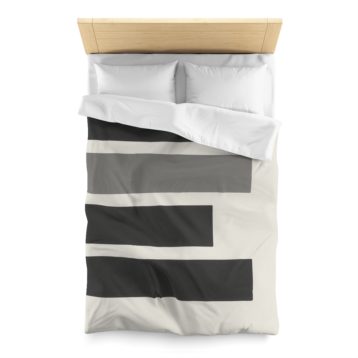 Stacked Bars With Open Gap unique patterned duvets