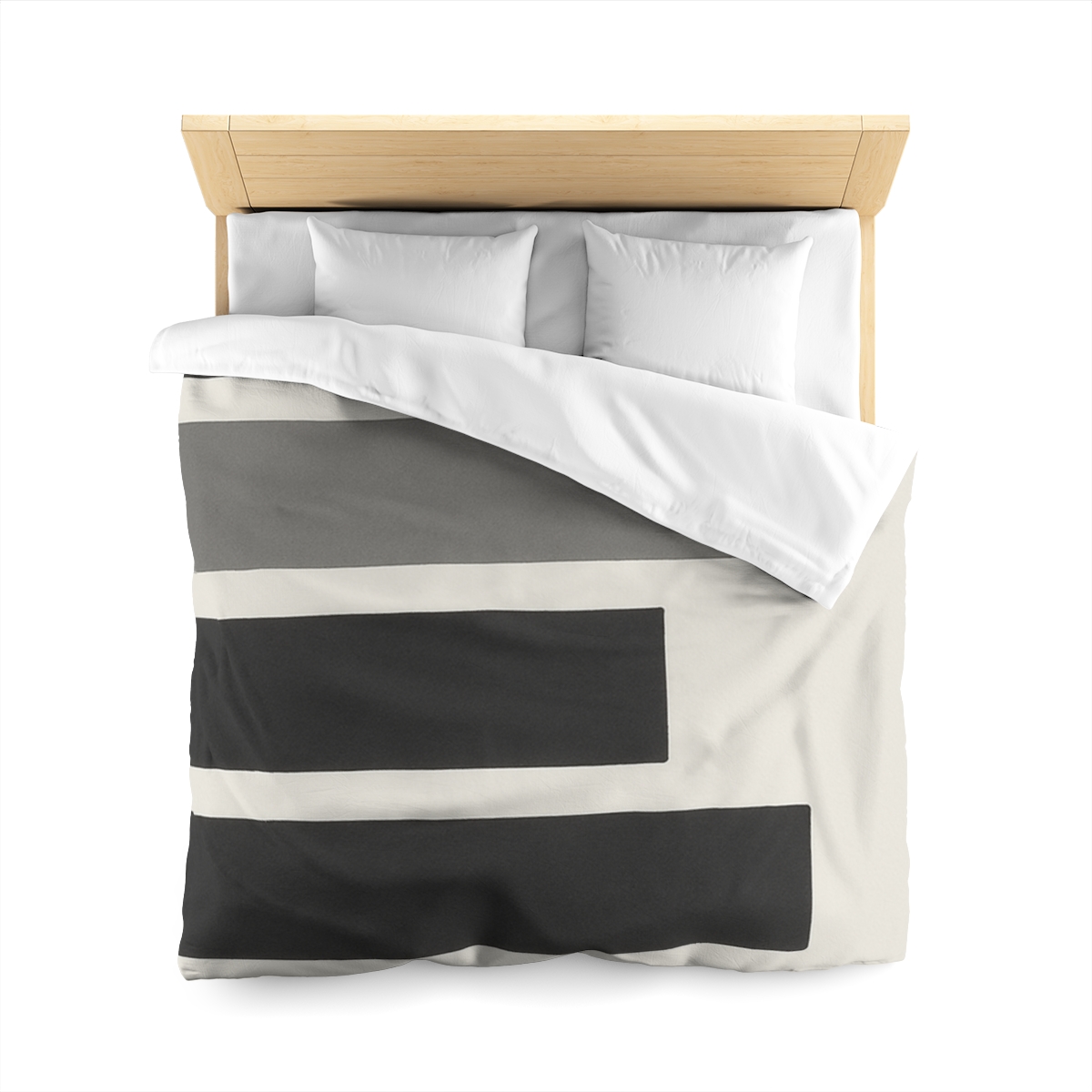 Stacked Bars With Open Gap unique patterned duvets