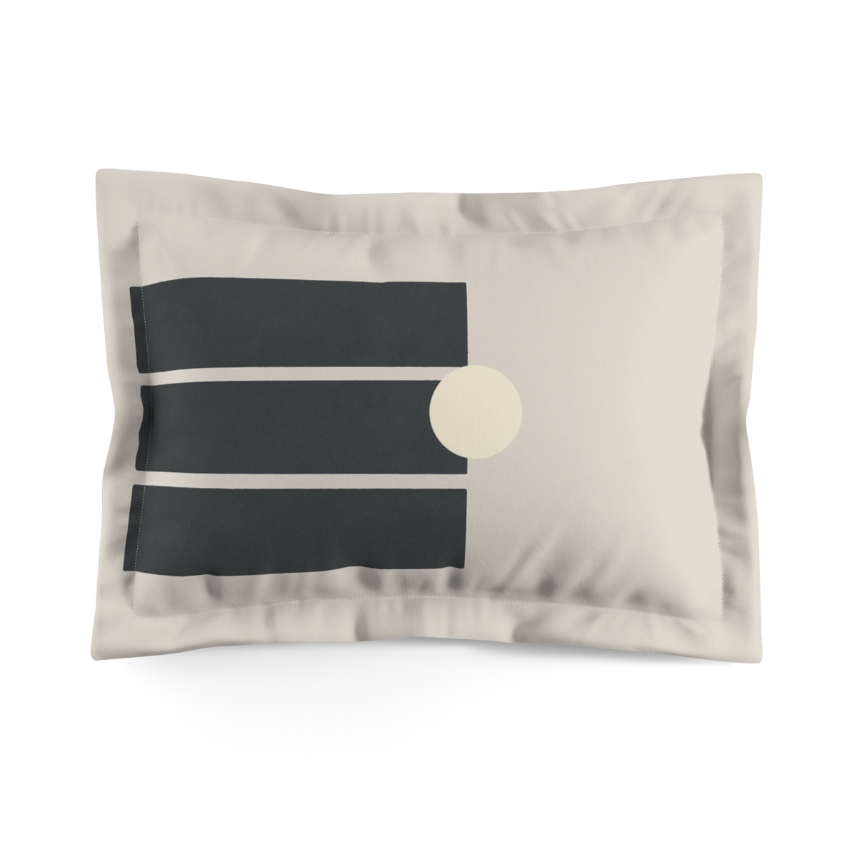 Stacked Bars With Small Eclipse custom pillows