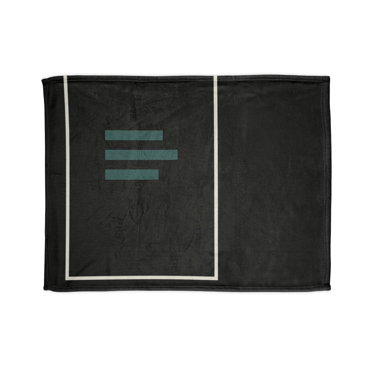 Stacked Frame And Three Bar Signal soft fleece blankets