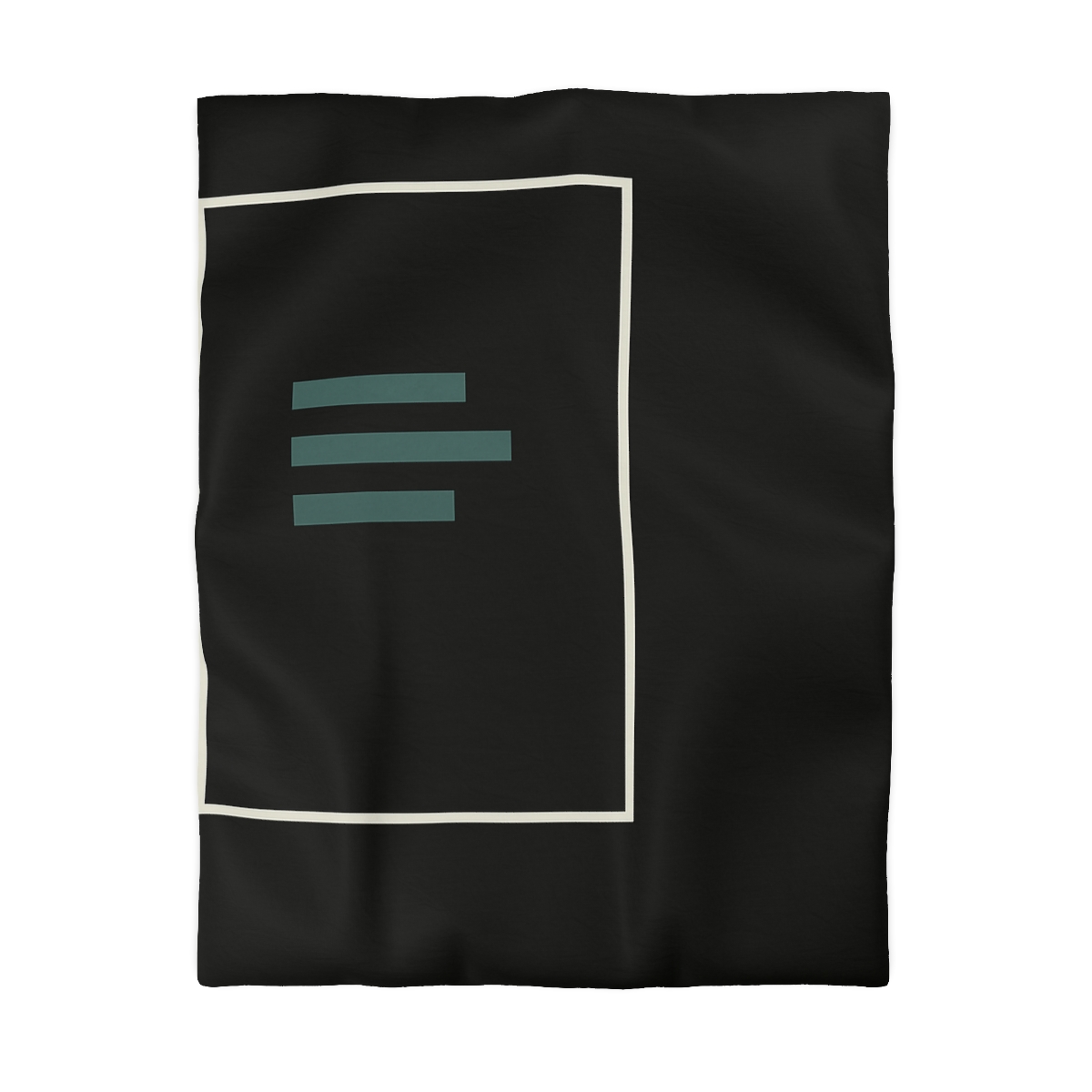 Stacked Frame And Three Bar Signal custom duvets