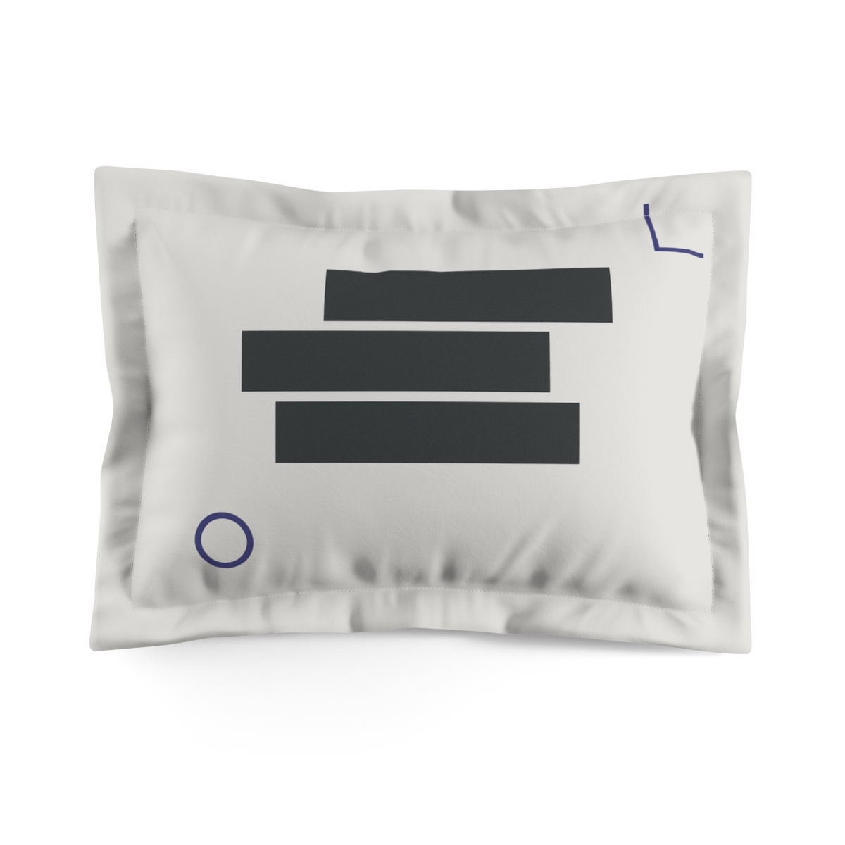 Stacked Rectangles With Corner Orbit Marks comfortable bed pillows