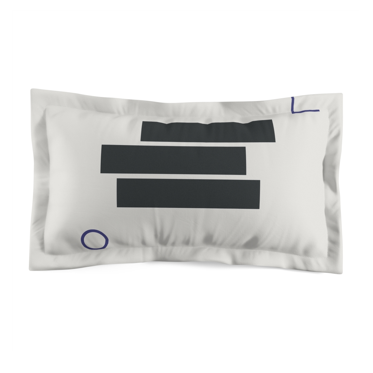 Stacked Rectangles With Corner Orbit Marks comfortable bed pillows