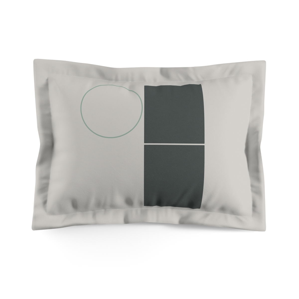 Stacked Rectangles With Floating Ring gift pillows for home