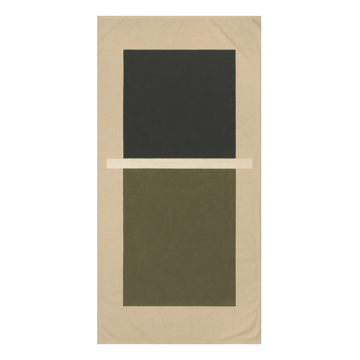 Stacked Rectangles With Narrow Bridge designer printed towels