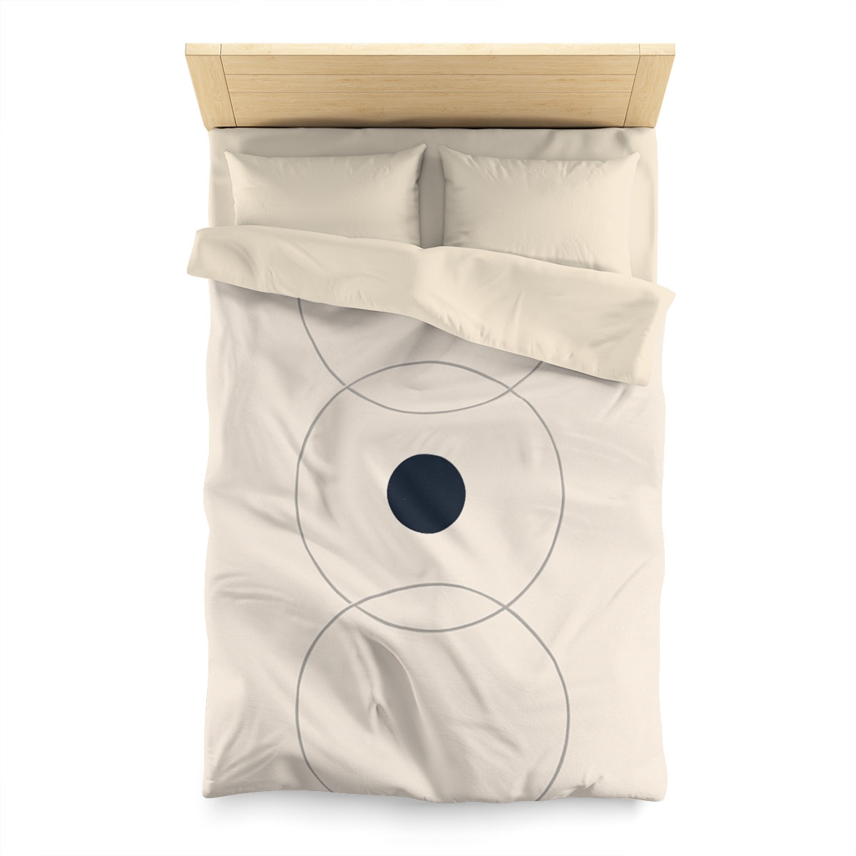 Stacked Rings With Silent Gap duvets for gifts