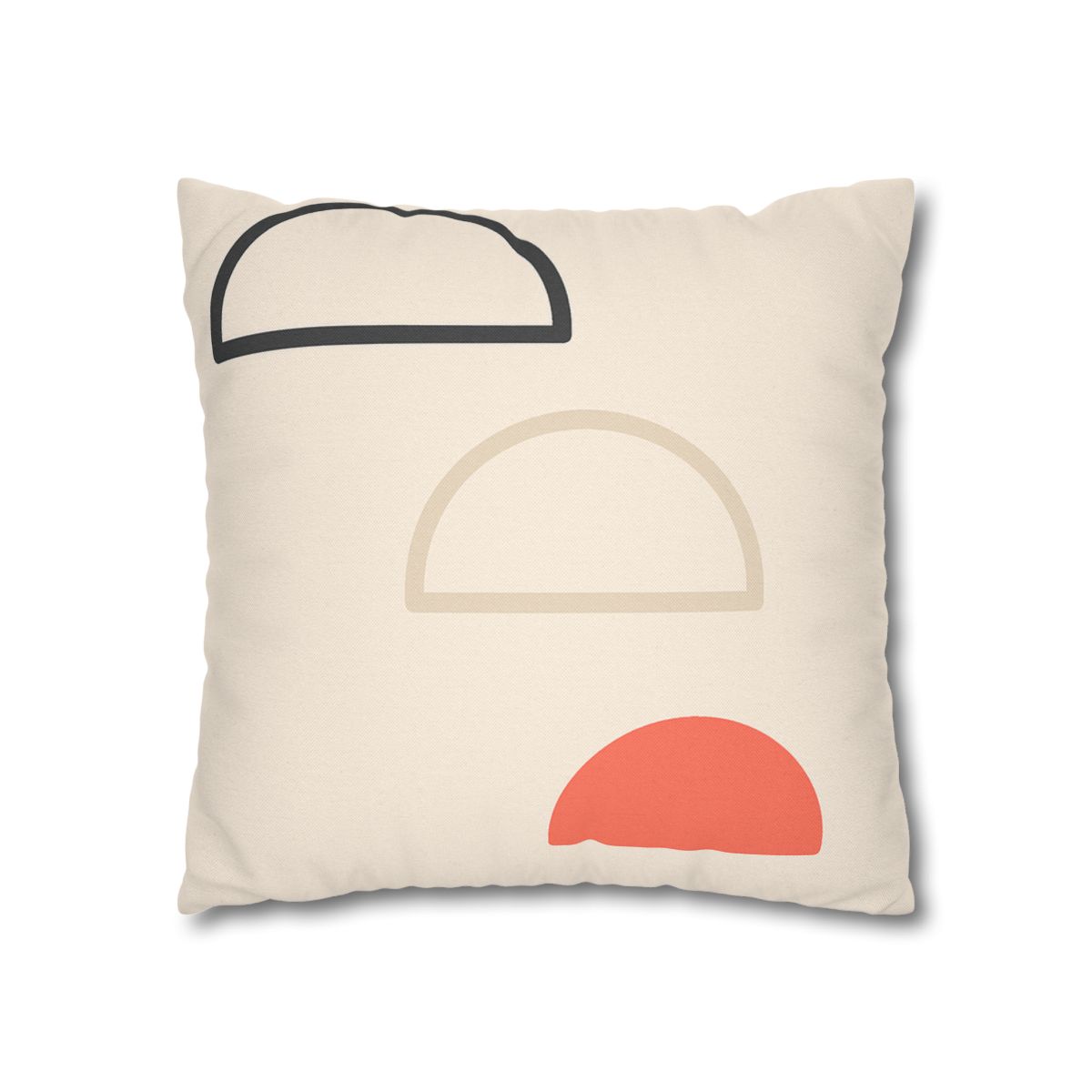 Staggered Arc Trio trendy patterned pillow cases