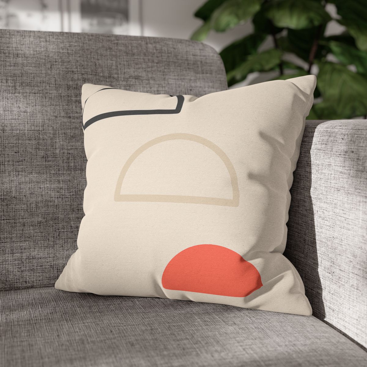 Staggered Arc Trio trendy patterned pillow cases