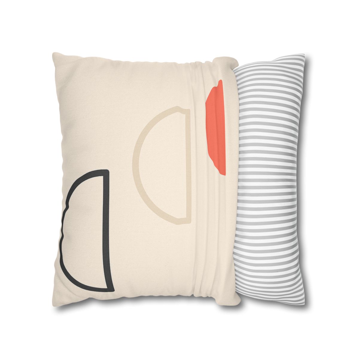 Staggered Arc Trio trendy patterned pillow cases