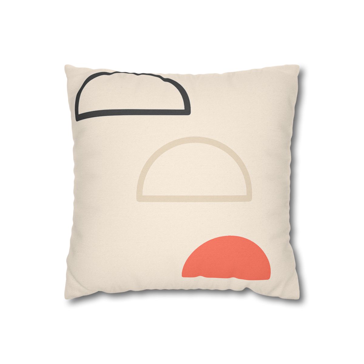 Staggered Arc Trio trendy patterned pillow cases