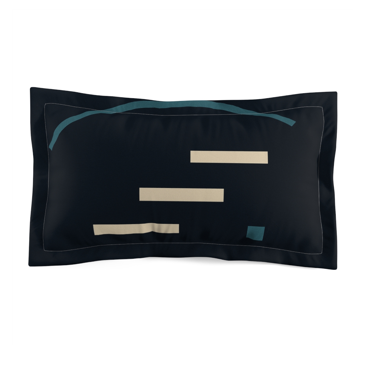 Staggered Arc With Three Bars personalized decorative pillows