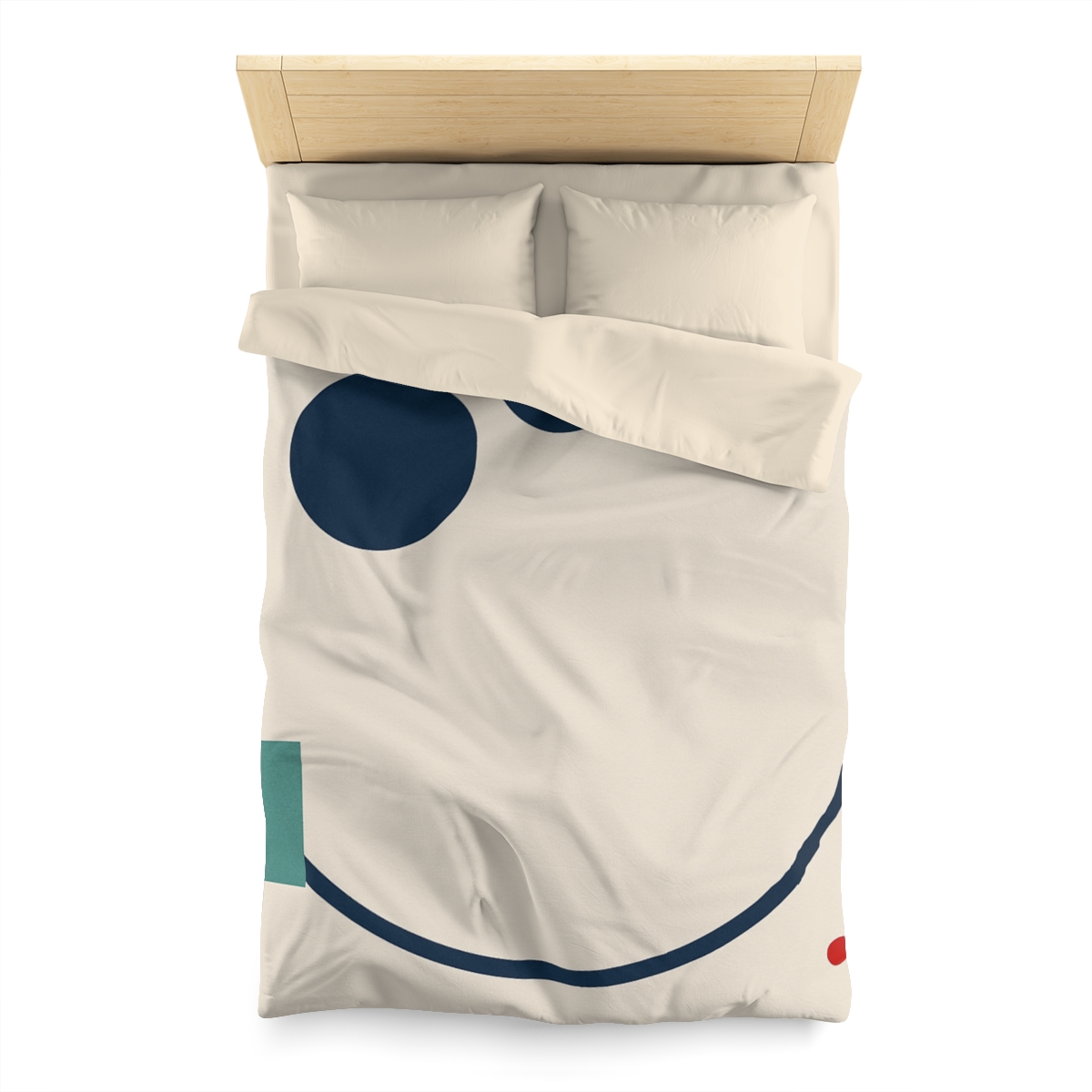 Staggered Arc With Three Points designer printed duvets