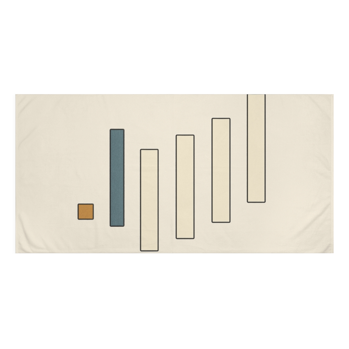Staggered Bar Ladder soft cotton towels