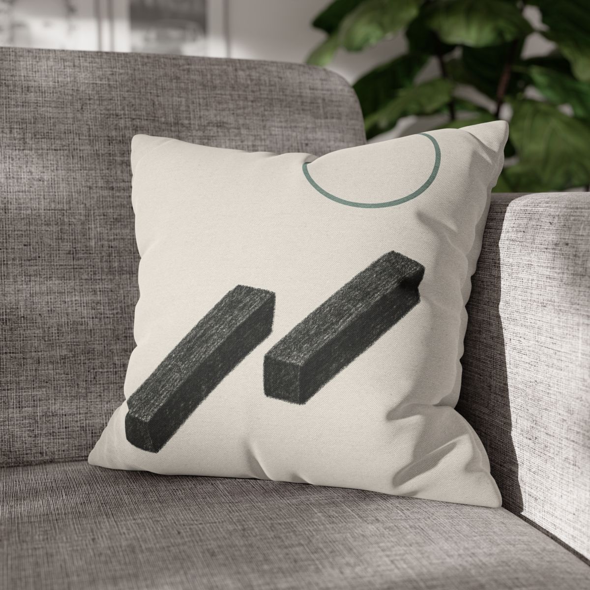 Staggered Bars With Floating Ring soft cotton pillow cases