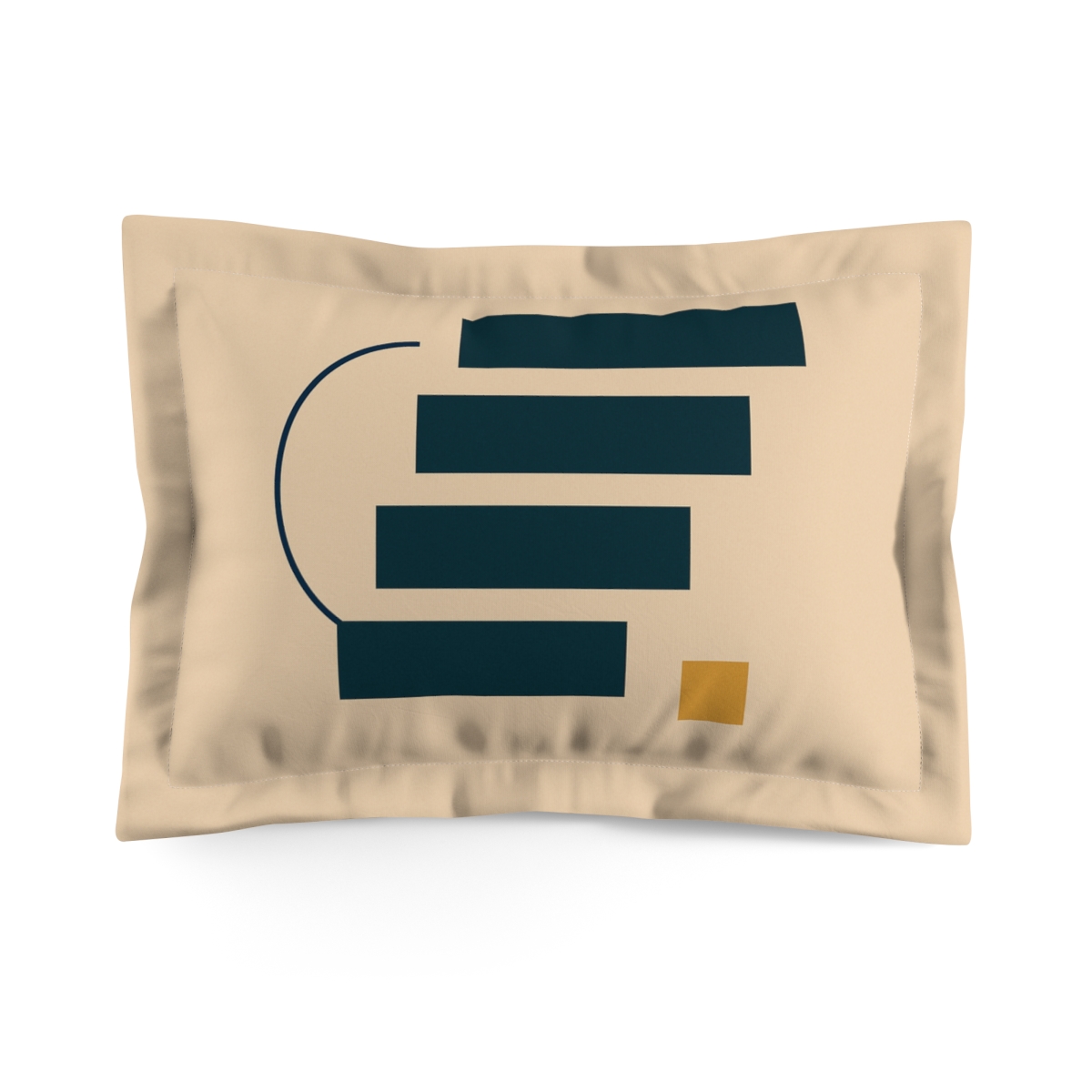 Staggered Bars With Half Arc Anchor personalized decorative pillows