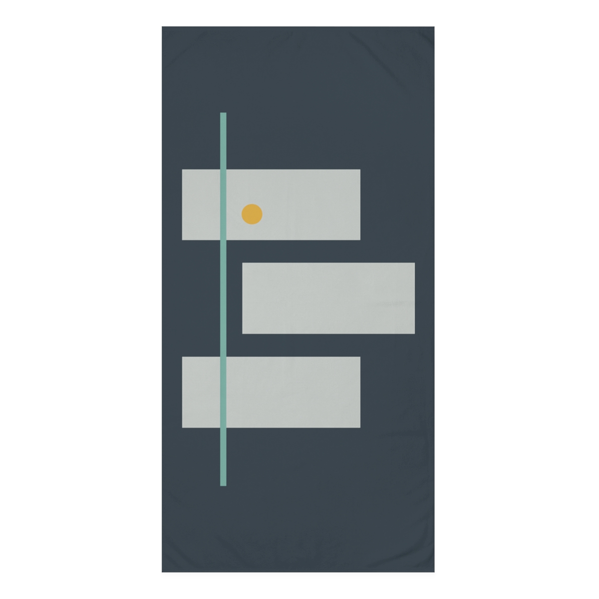 Staggered Bars With Shared Axis Dot designer printed towels