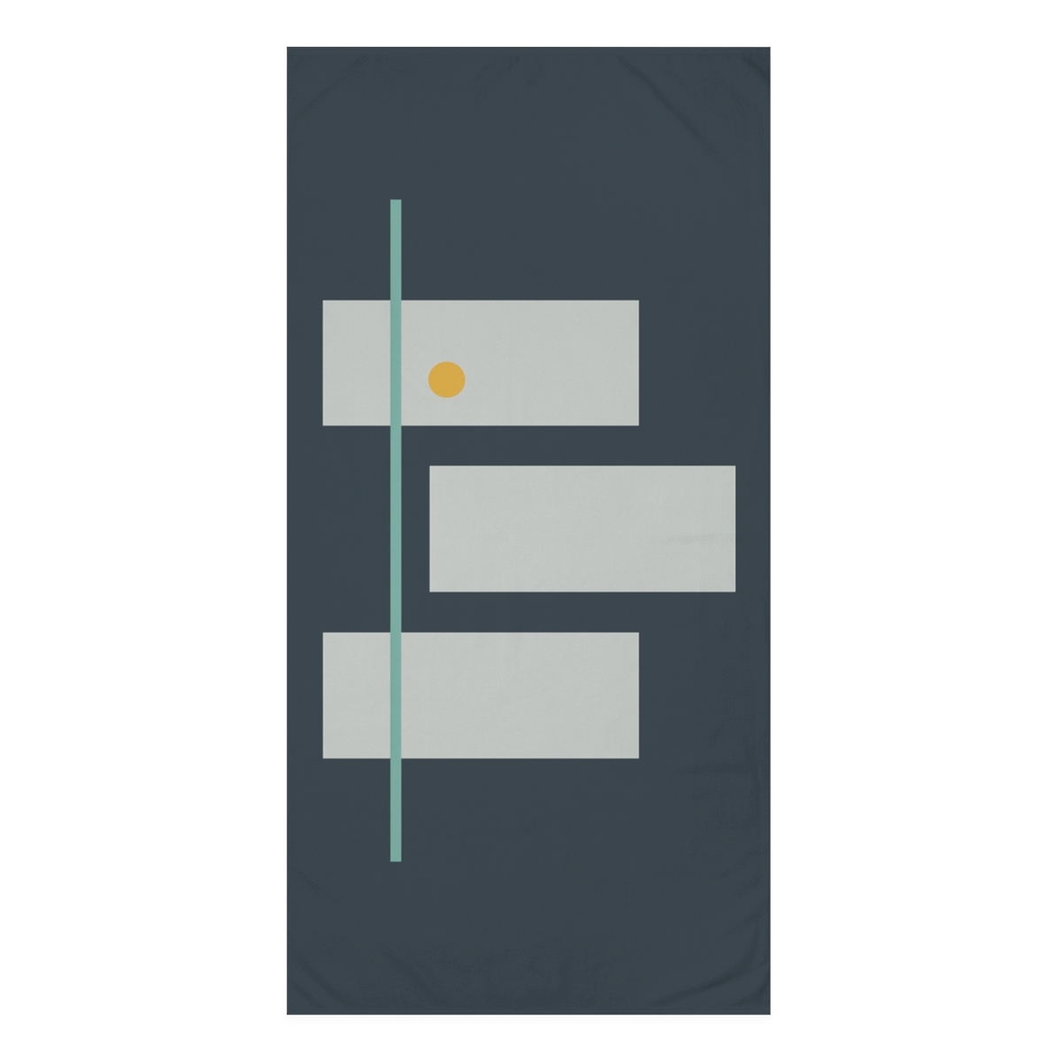 Staggered Bars With Shared Axis Dot designer printed towels