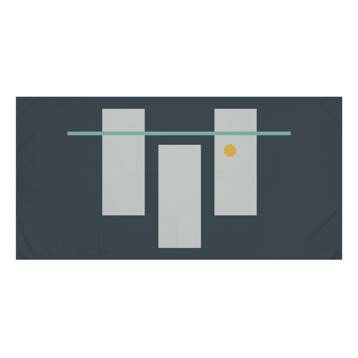 Staggered Bars With Shared Axis Dot designer printed towels