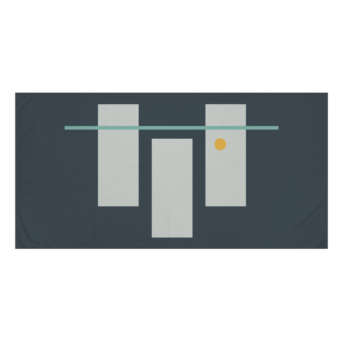 Staggered Bars With Shared Axis Dot designer printed towels