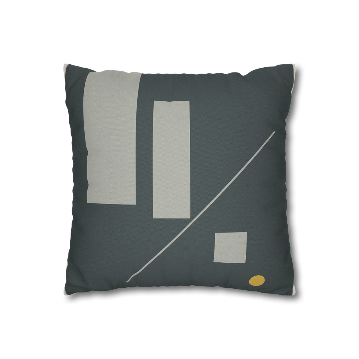 Staggered Blocks With Quiet Diagonal soft cotton pillow cases