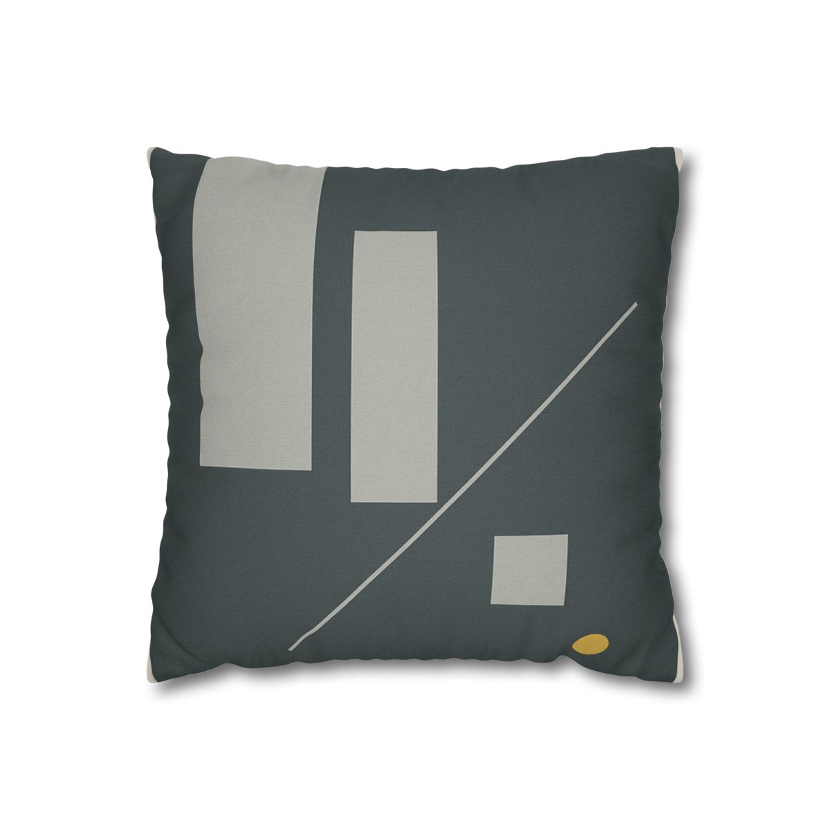 Staggered Blocks With Quiet Diagonal soft cotton pillow cases