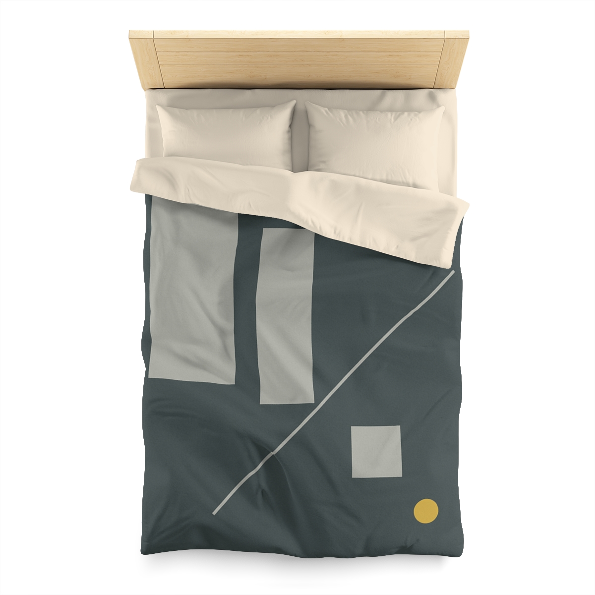 Staggered Blocks With Quiet Diagonal trendy bedroom duvets