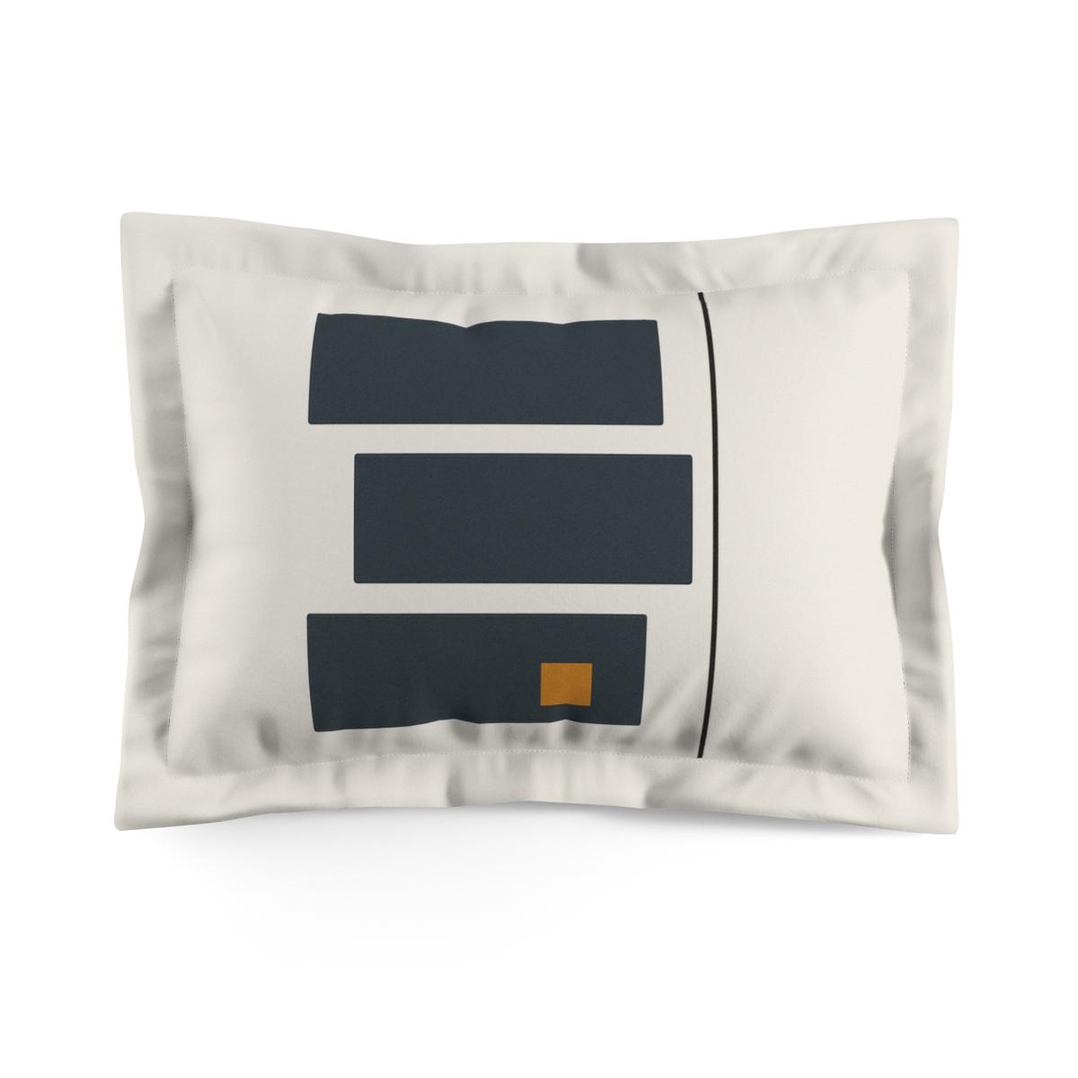 Staggered Blocks With Shared Axis unique shape pillows