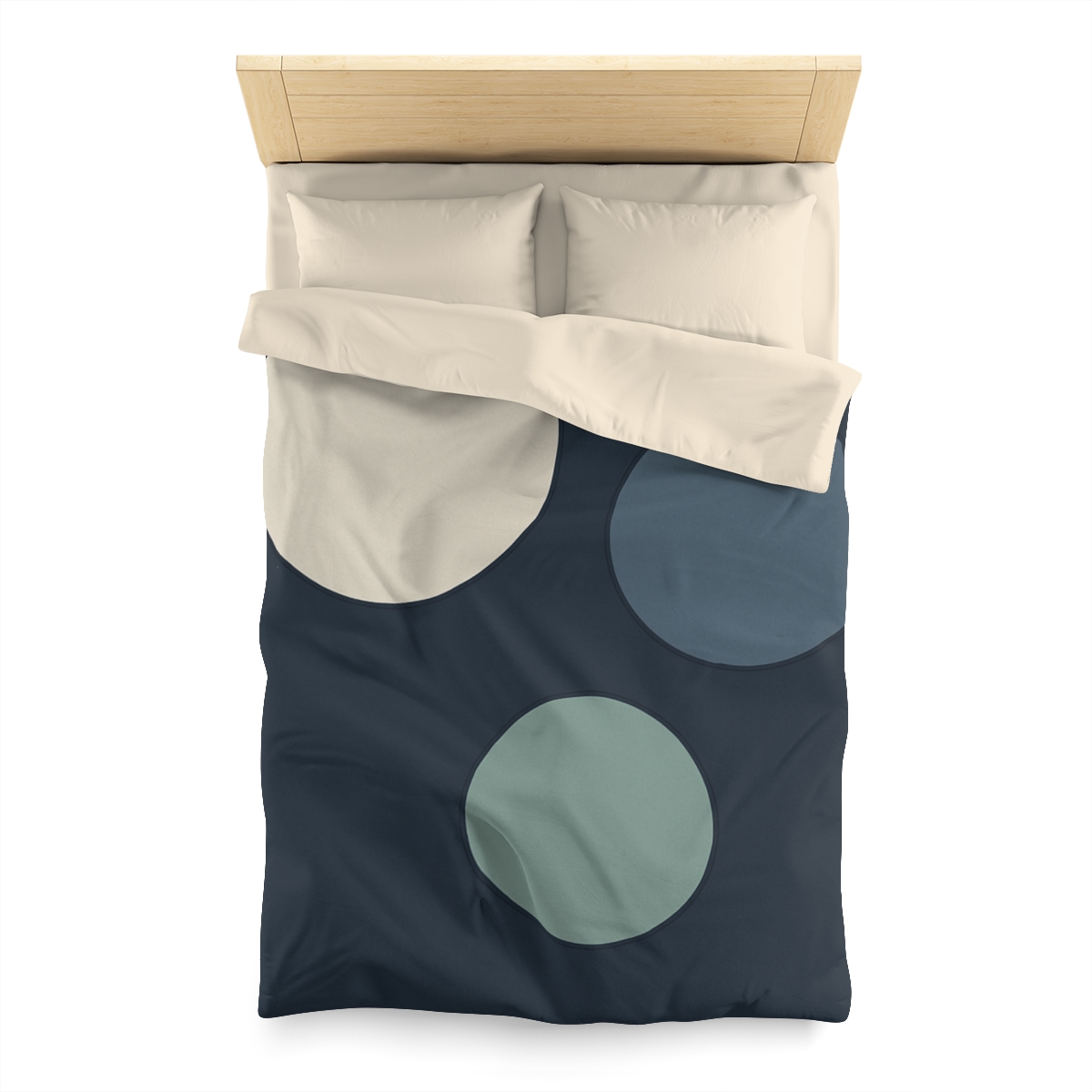 Staggered Circle Trio trendy bedroom duvets