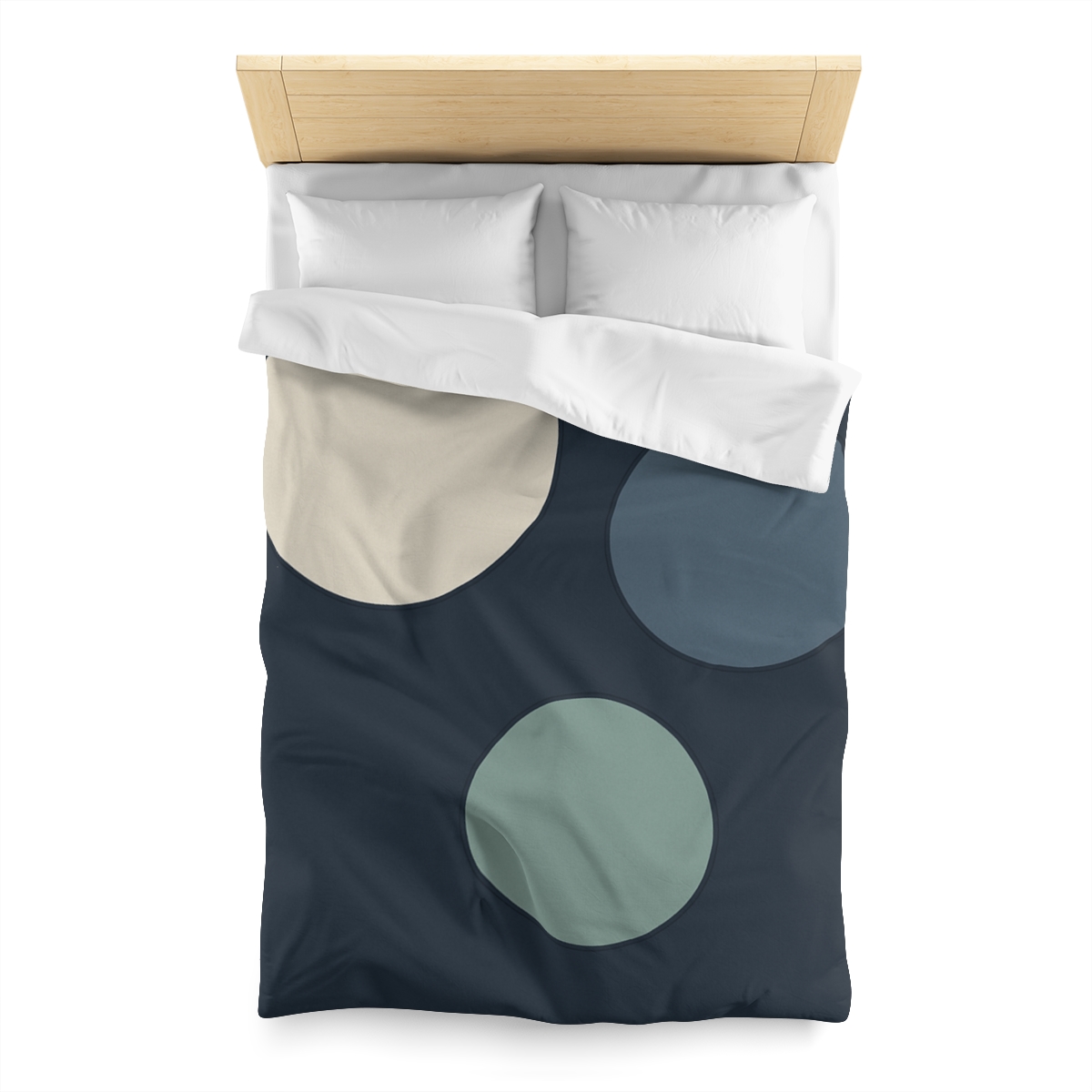 Staggered Circle Trio trendy bedroom duvets