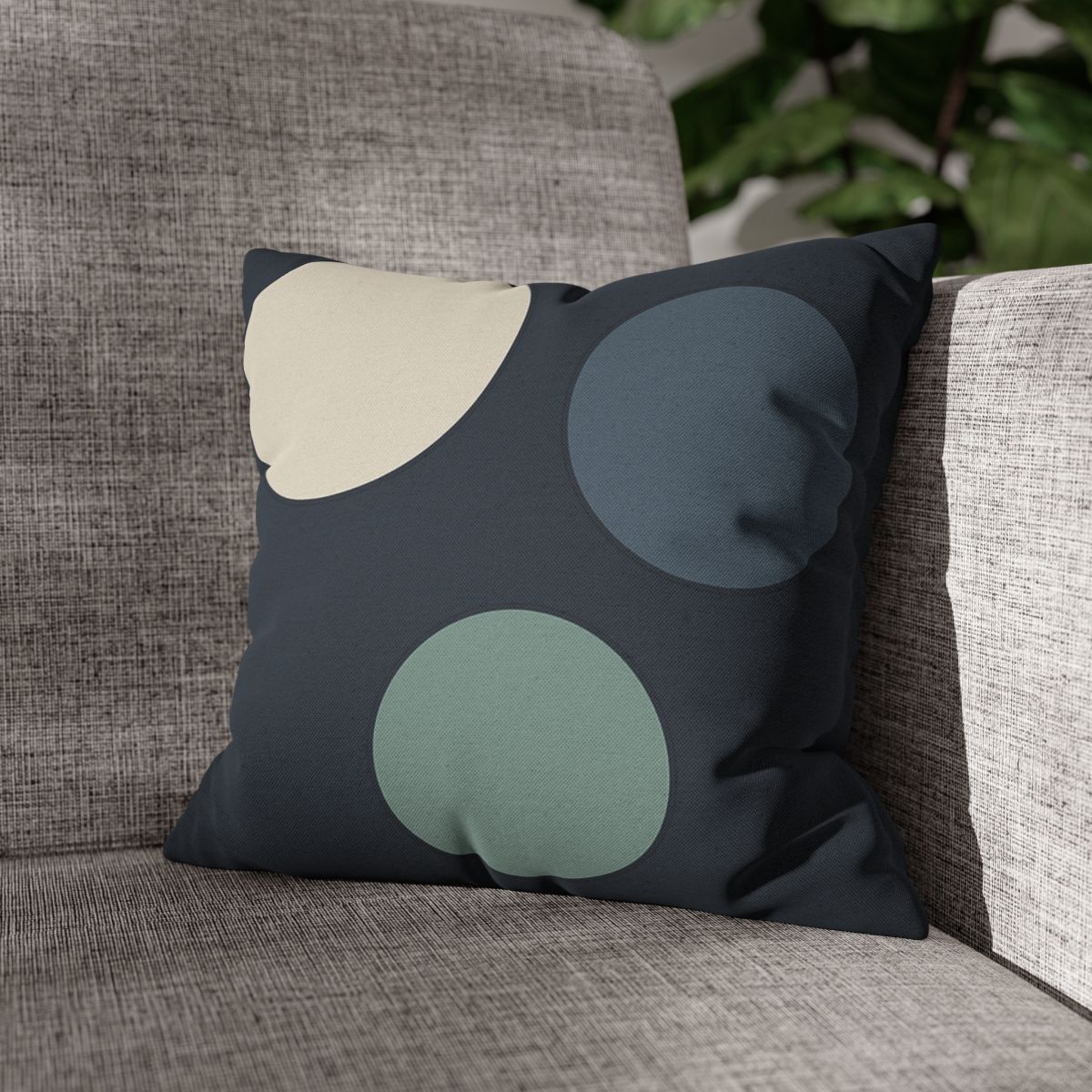 Staggered Circle Trio unique gift pillow cases