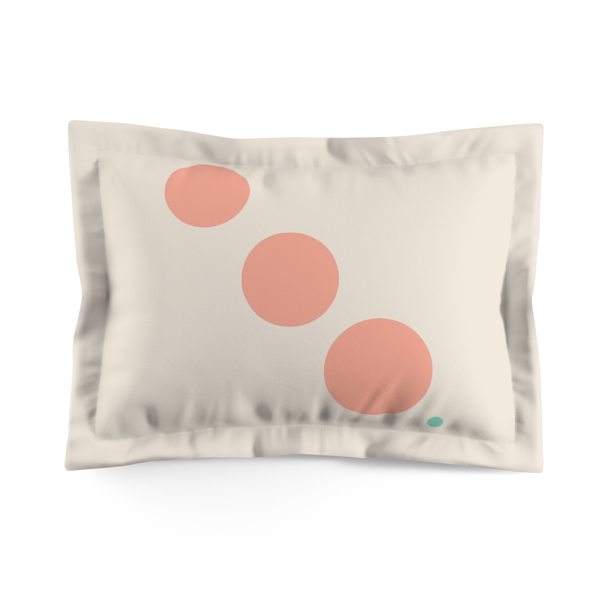 Staggered Circles With Tiny Accent stylish throw pillows