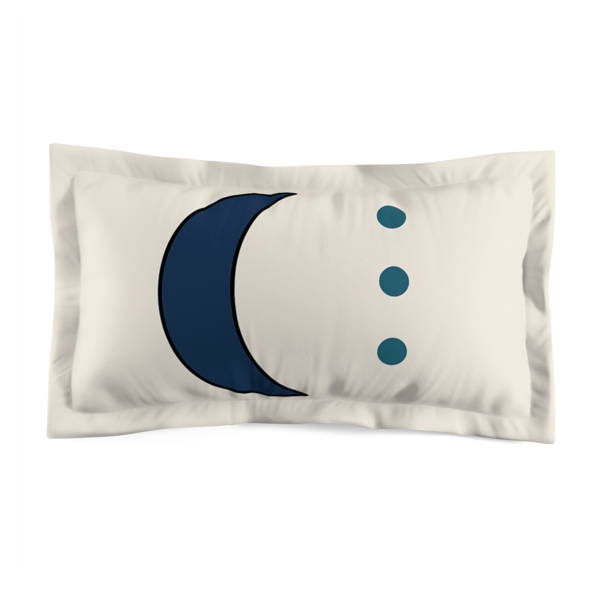 Staggered Crescent And Dot Trio gift pillows for home