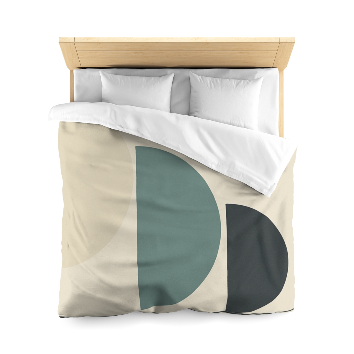 Staggered Crescent Trio soft comforter duvets