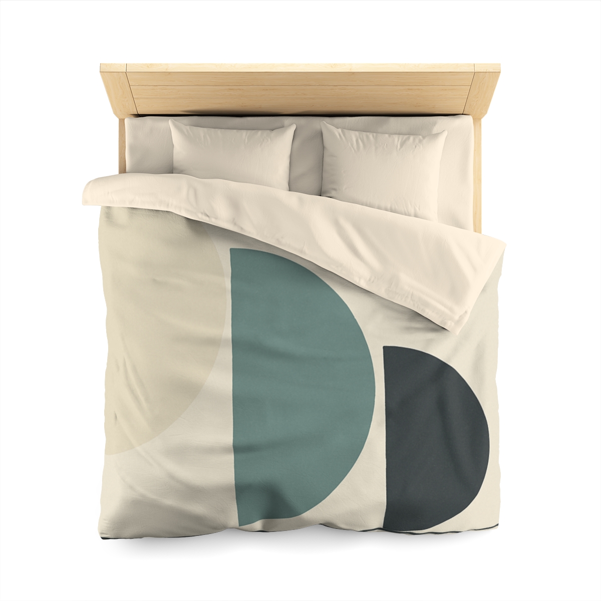 Staggered Crescent Trio soft comforter duvets