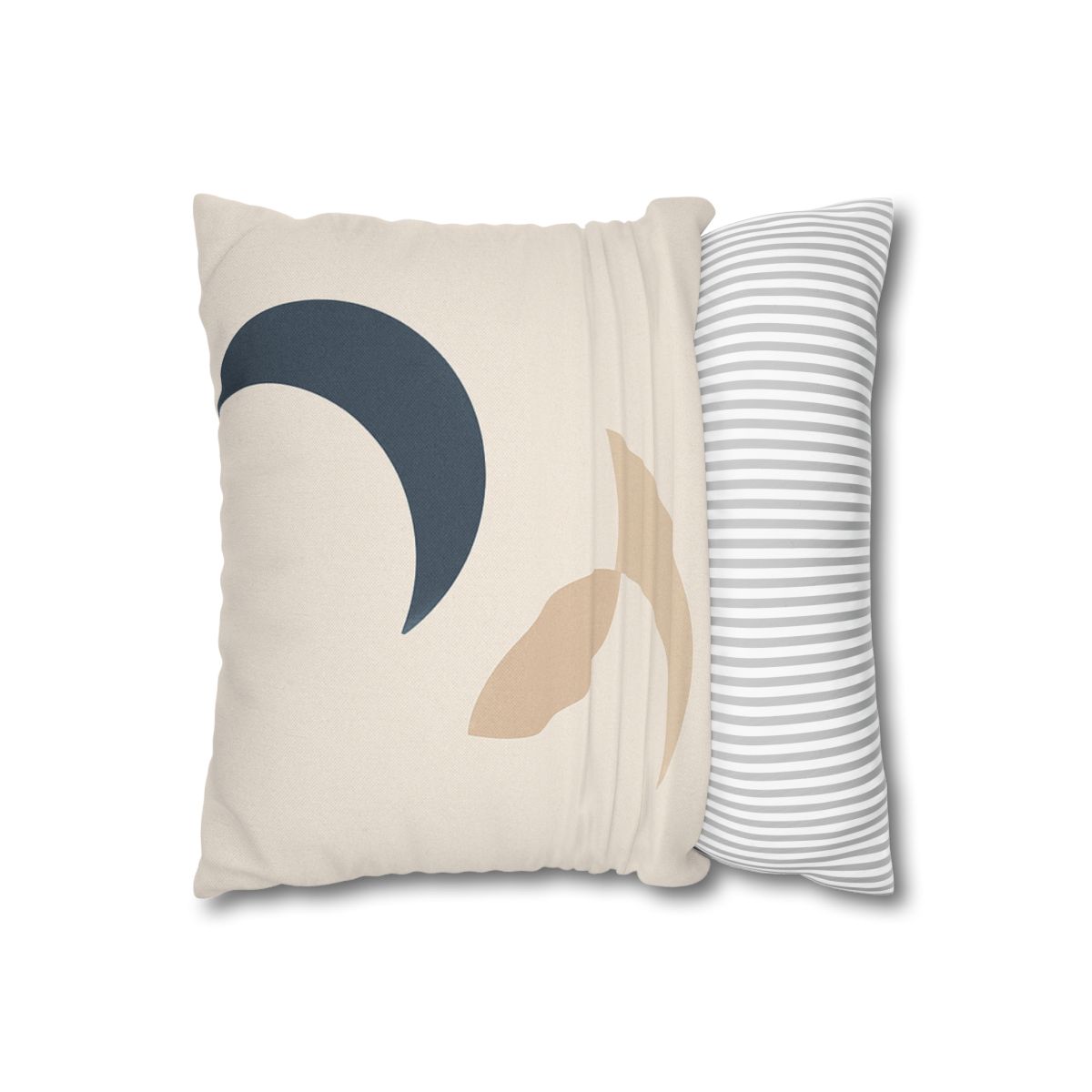 Staggered Crescent Trio trendy patterned pillow cases