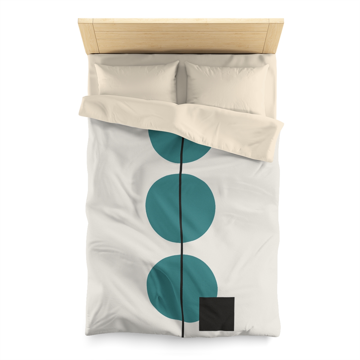 Staggered Discs With Shared Axis personalized bedding duvets