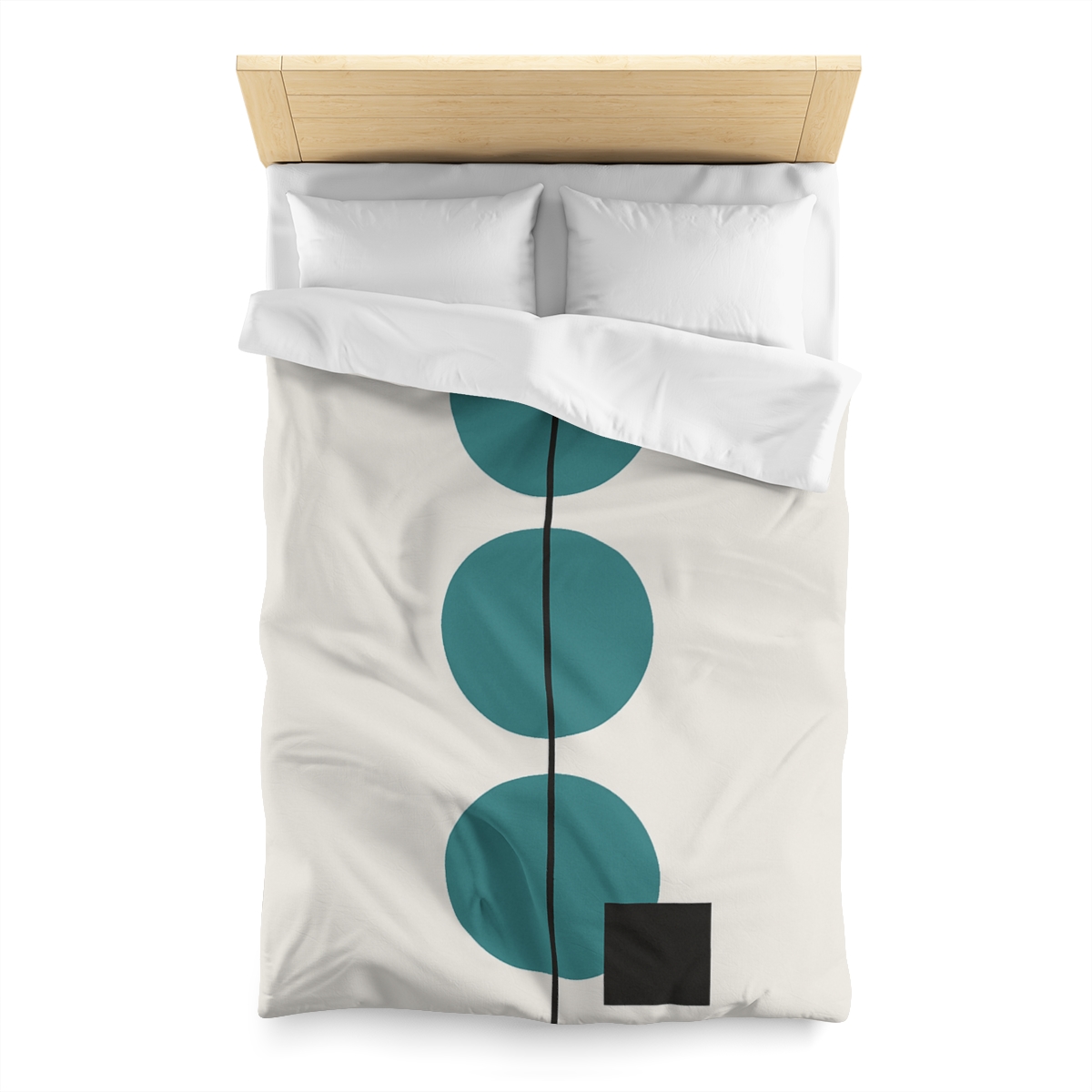 Staggered Discs With Shared Axis personalized bedding duvets