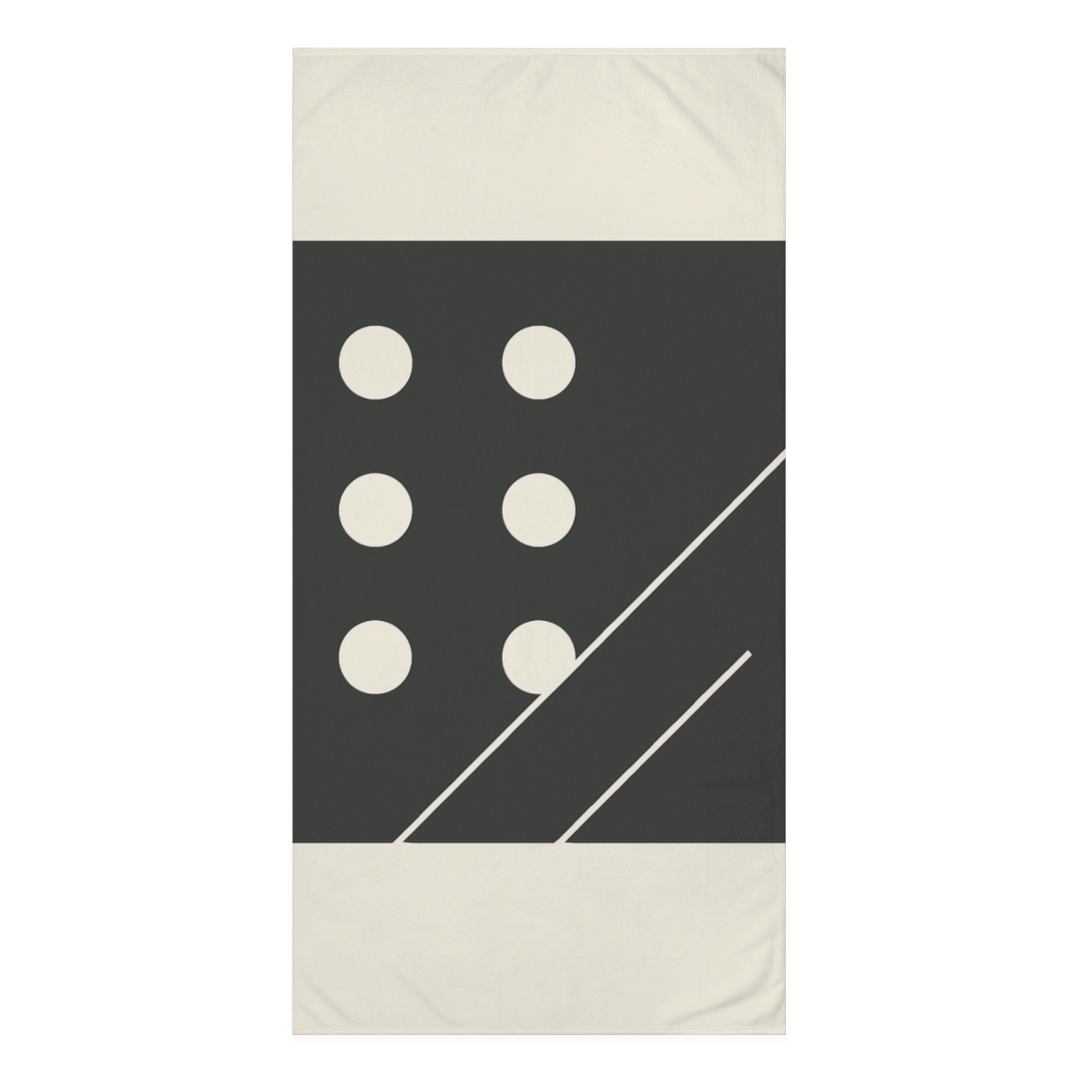 Staggered Dot Grid Slice soft cotton towels