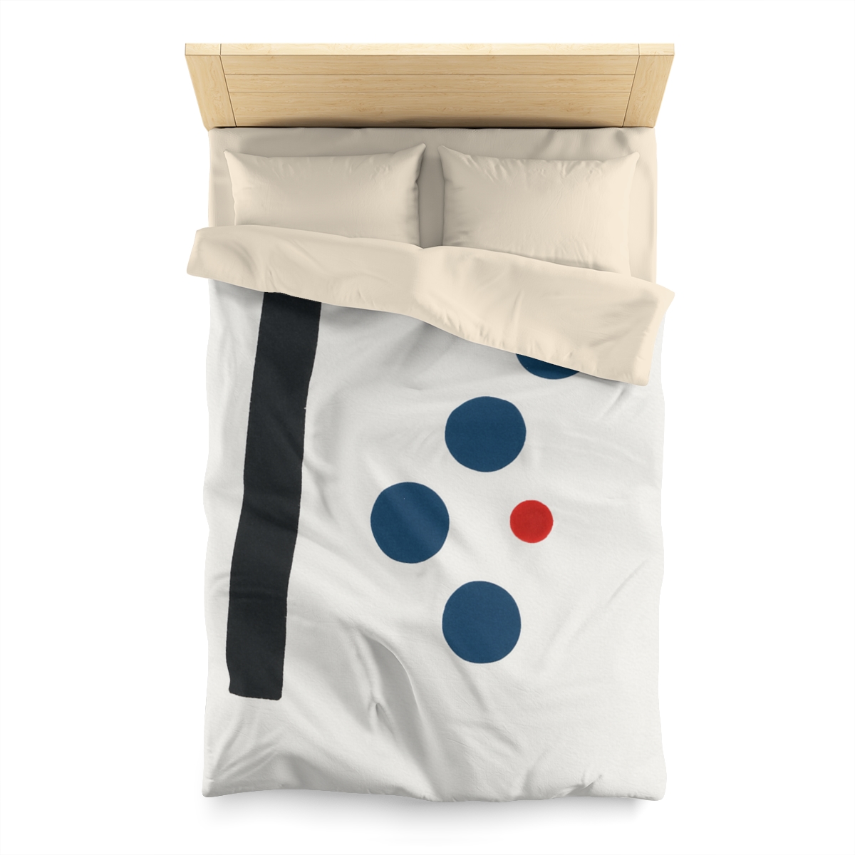 Staggered Dots With Leaning Slab stylish duvet covers