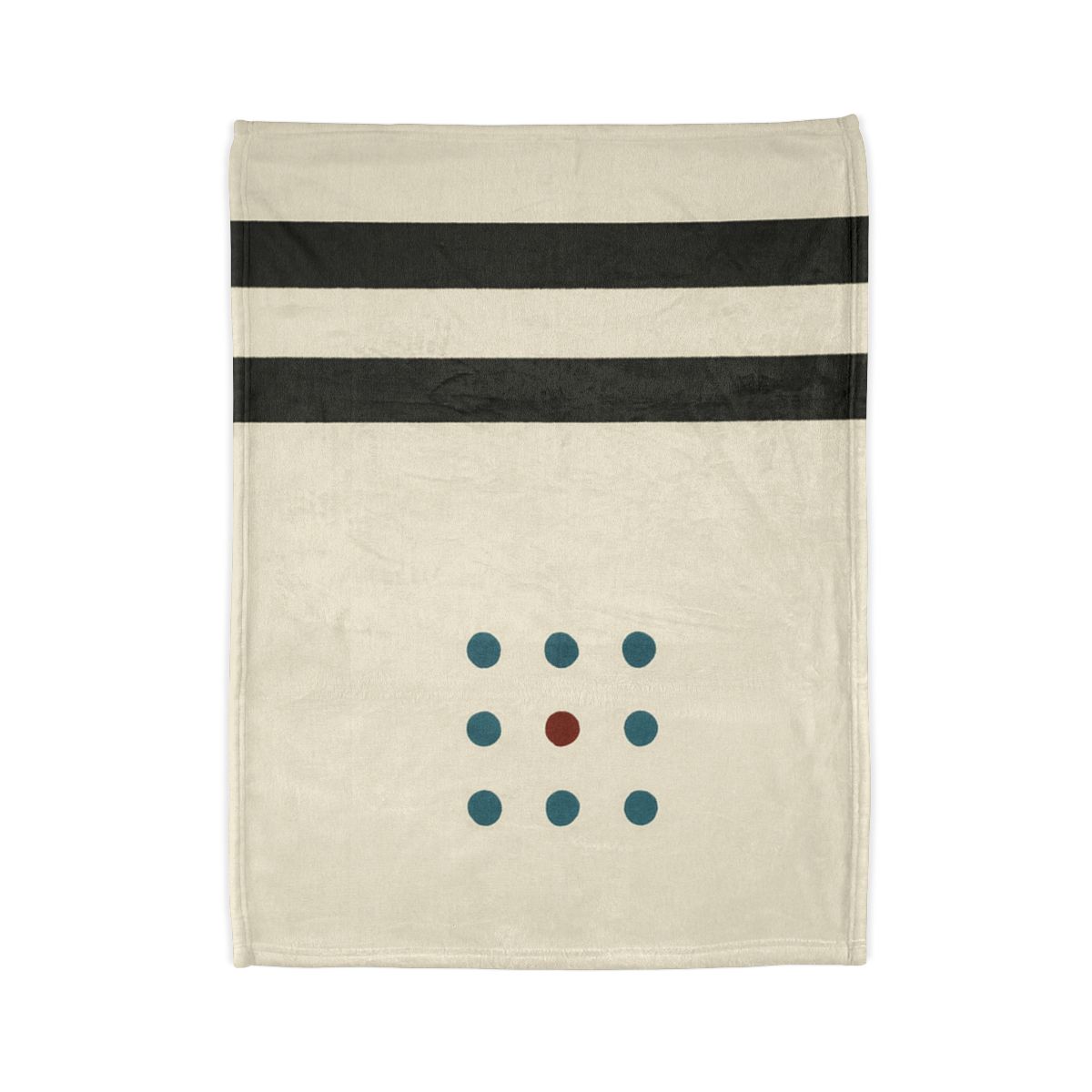 Staggered Duo And Tiny Grid personalized cozy blankets